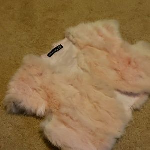 Rabbit Fur Vintage Vest